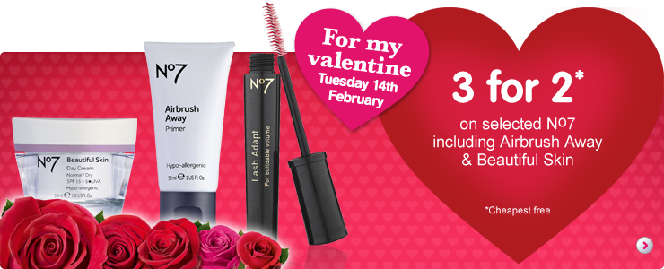 3 for 2 on selected No7